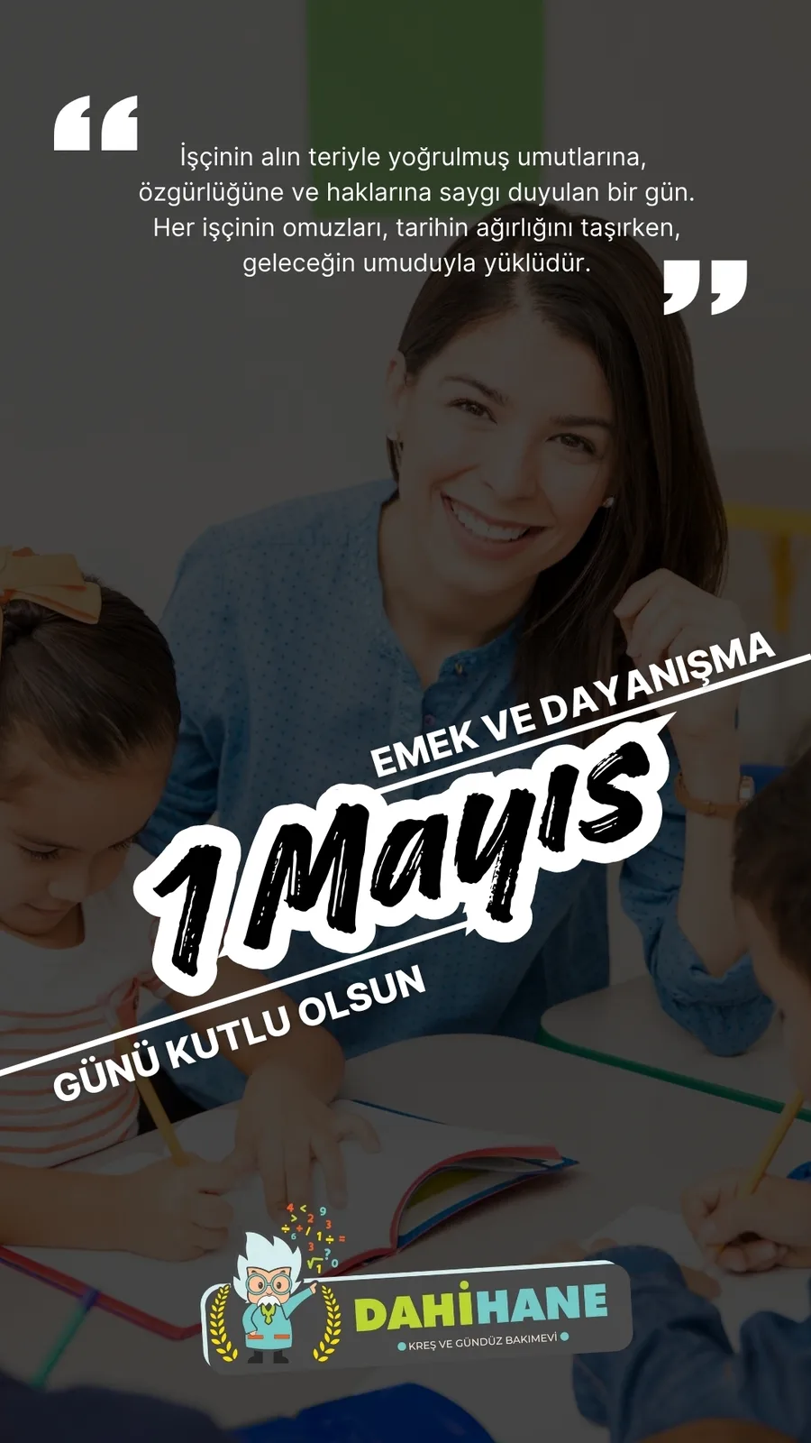 1 Mayıs kutlama story görseli, varyant 2