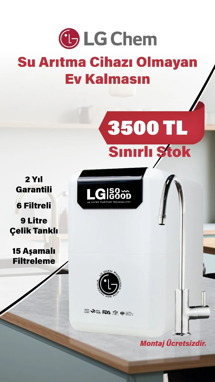 Aydın Su Arıtma bilgilendirme story görseli